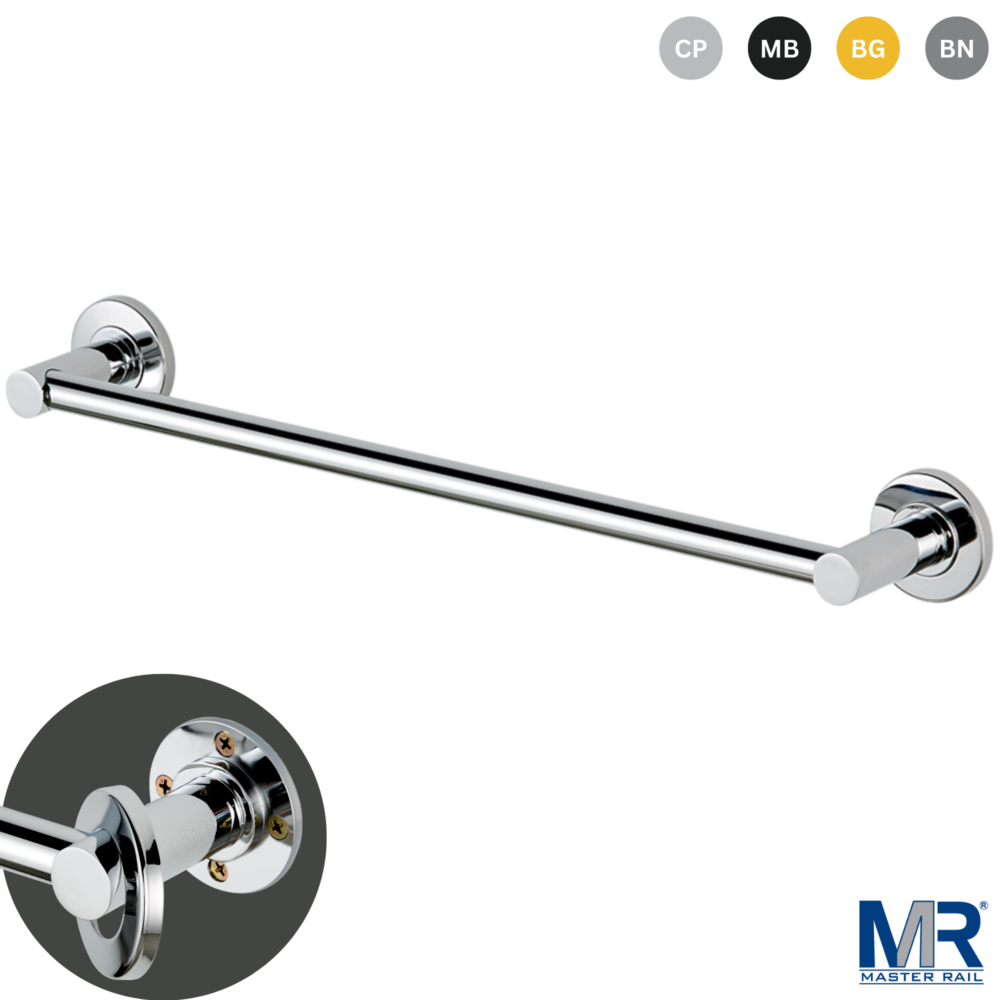 Single Towel Rail Chrome Bathroom Towel Rail UDO System