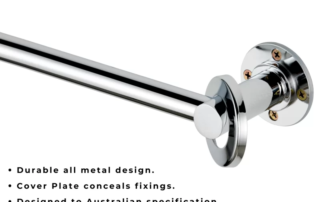 Chrome Bathroom Rods