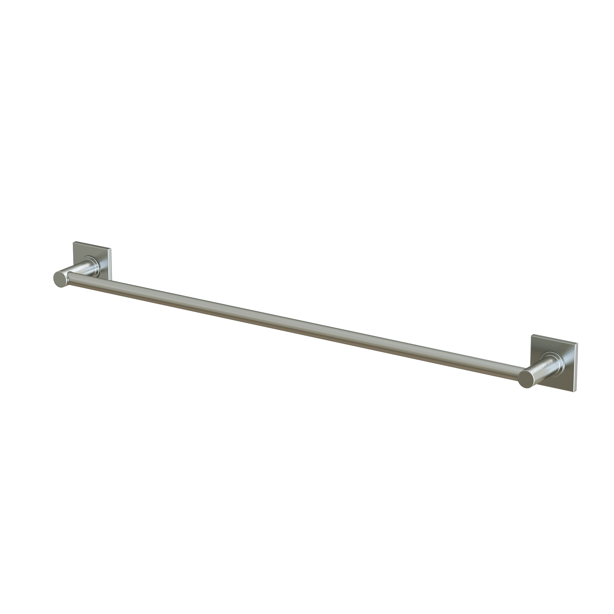 Single Towel Rail 300mm-1000mm Brushed Nickel