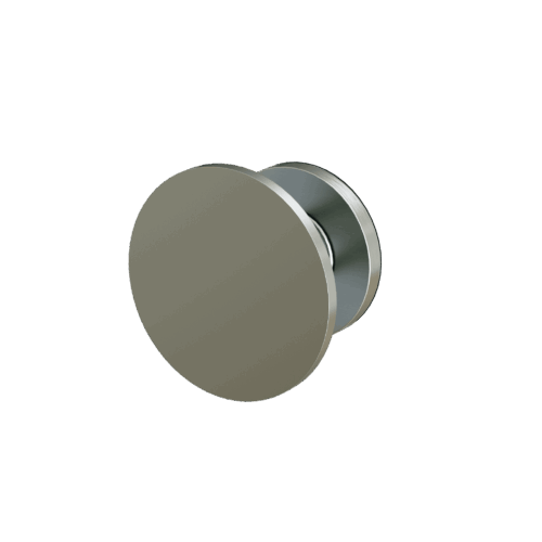Disk Hook 60mm Round Disk Brushed Nickel