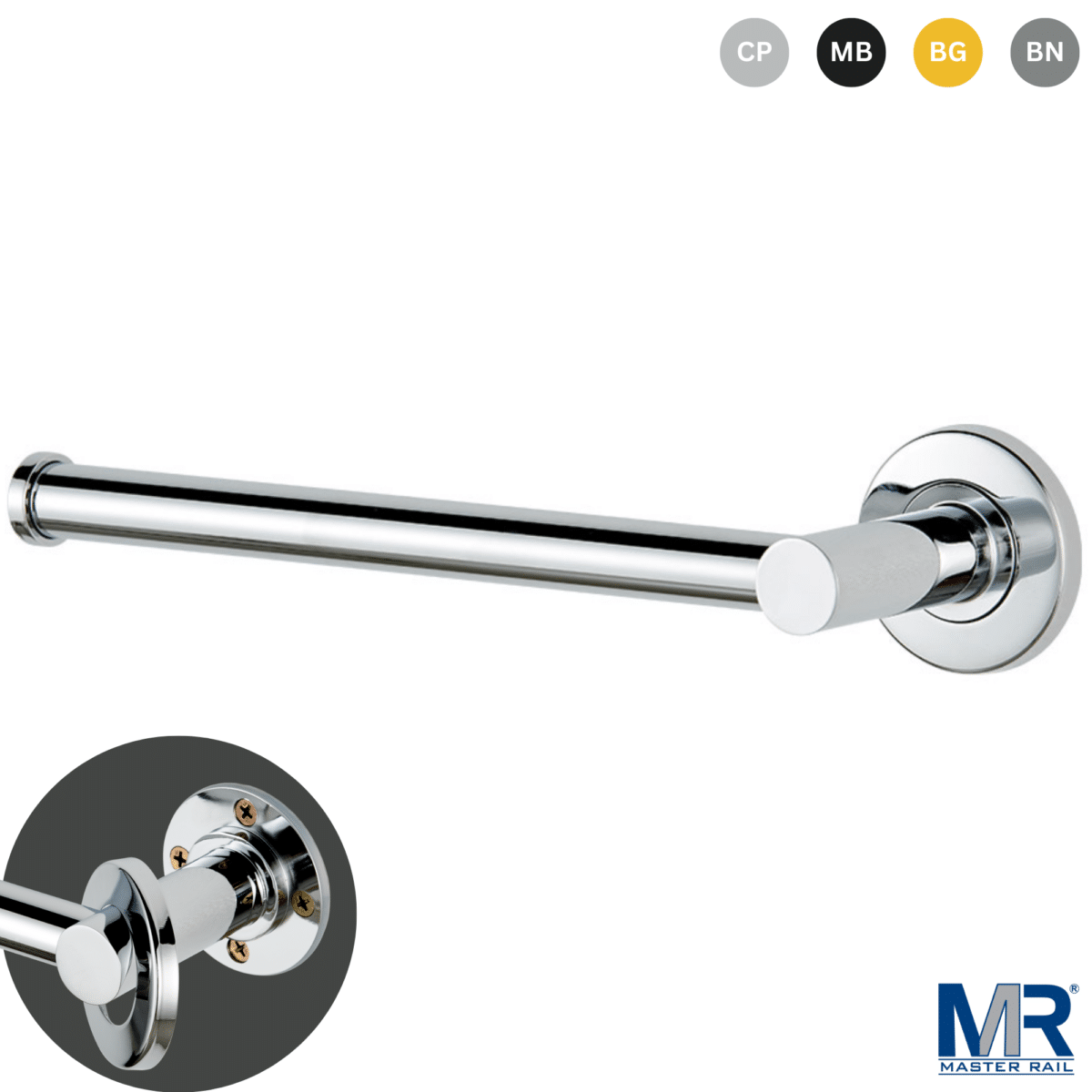 Double Towel Rail 450mm1000mm Chrome/ Matte Black / Brushed Nickel