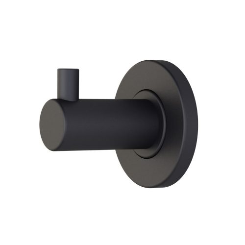 Coat Hook Securefix Matte Black