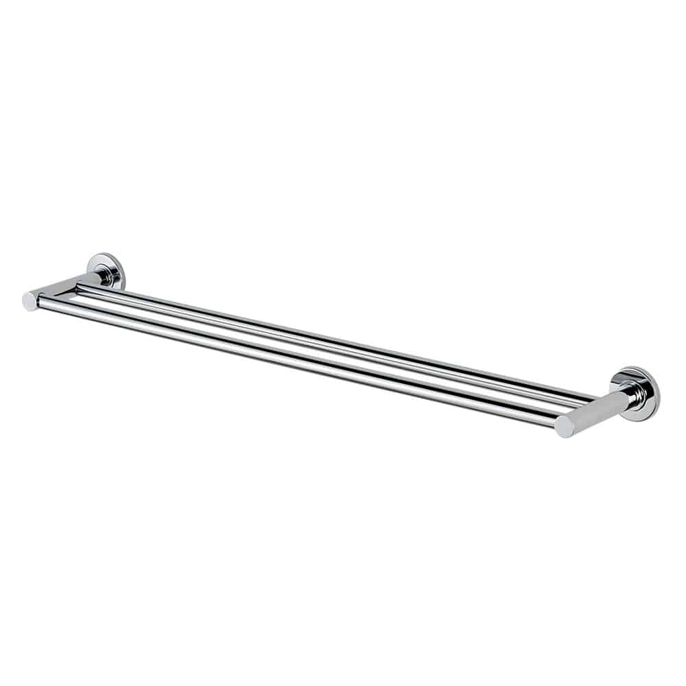 Double Towel Rail 300mm-1000mm – Chrome