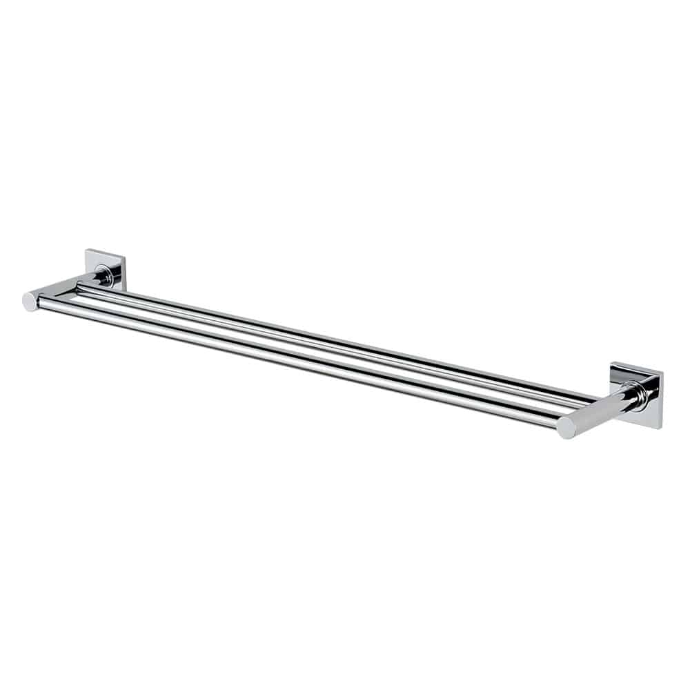 Double Towel Rail 300mm-1000mm – Chrome