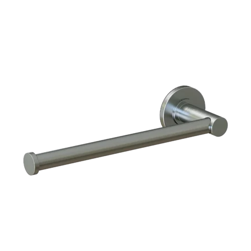 Mutil Purpose – Hand Towel / Paper Towel / Spare Toilet Roll Holder – SecureFix* Brushed Nickel