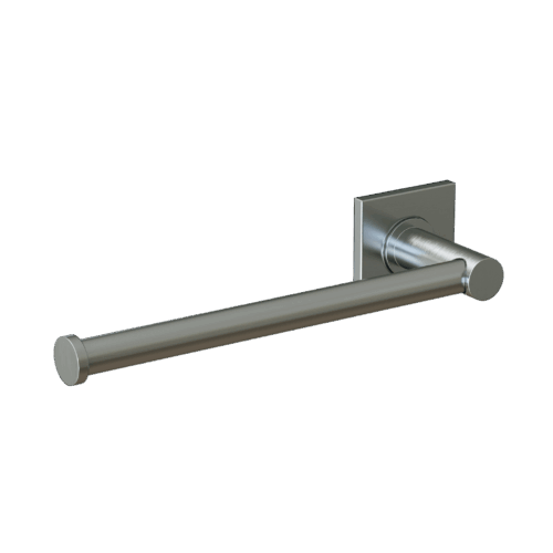 Mutil Purpose – Hand Towel / Paper Towel / Spare Toilet Roll Holder – SecureFix* Brushed Nickel