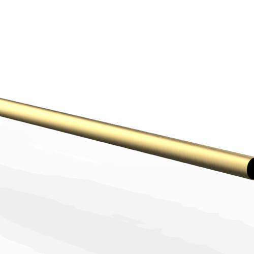 Stainless Steel Rod – Brushed Gold