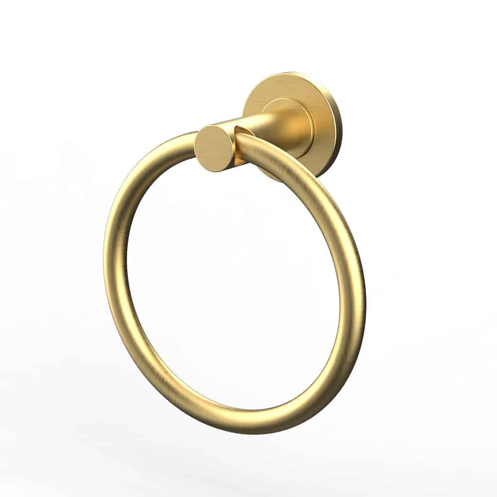Towel Ring – SecureFix* Brushed Gold